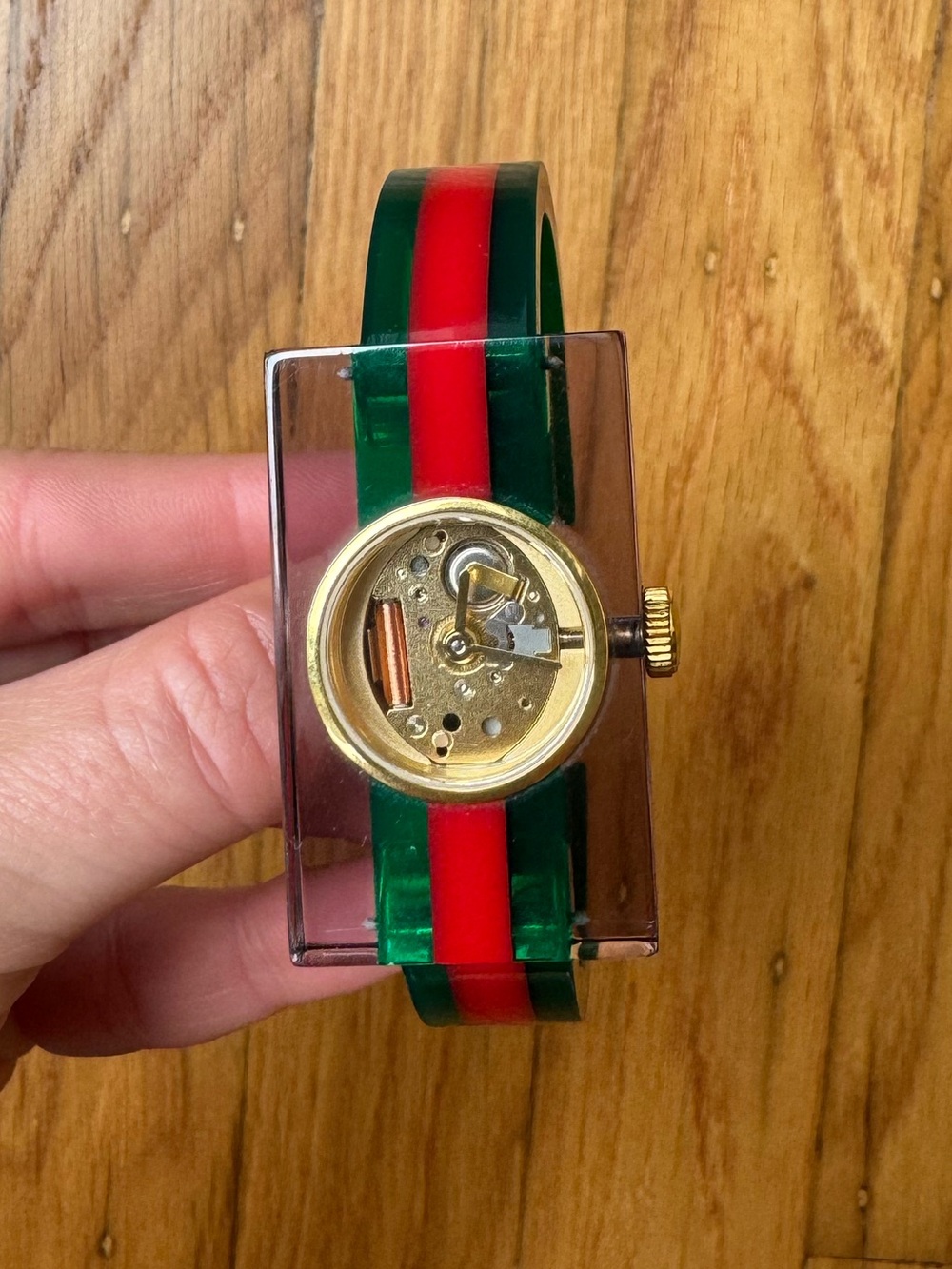 Gucci Vintage Web Bracelet Watch